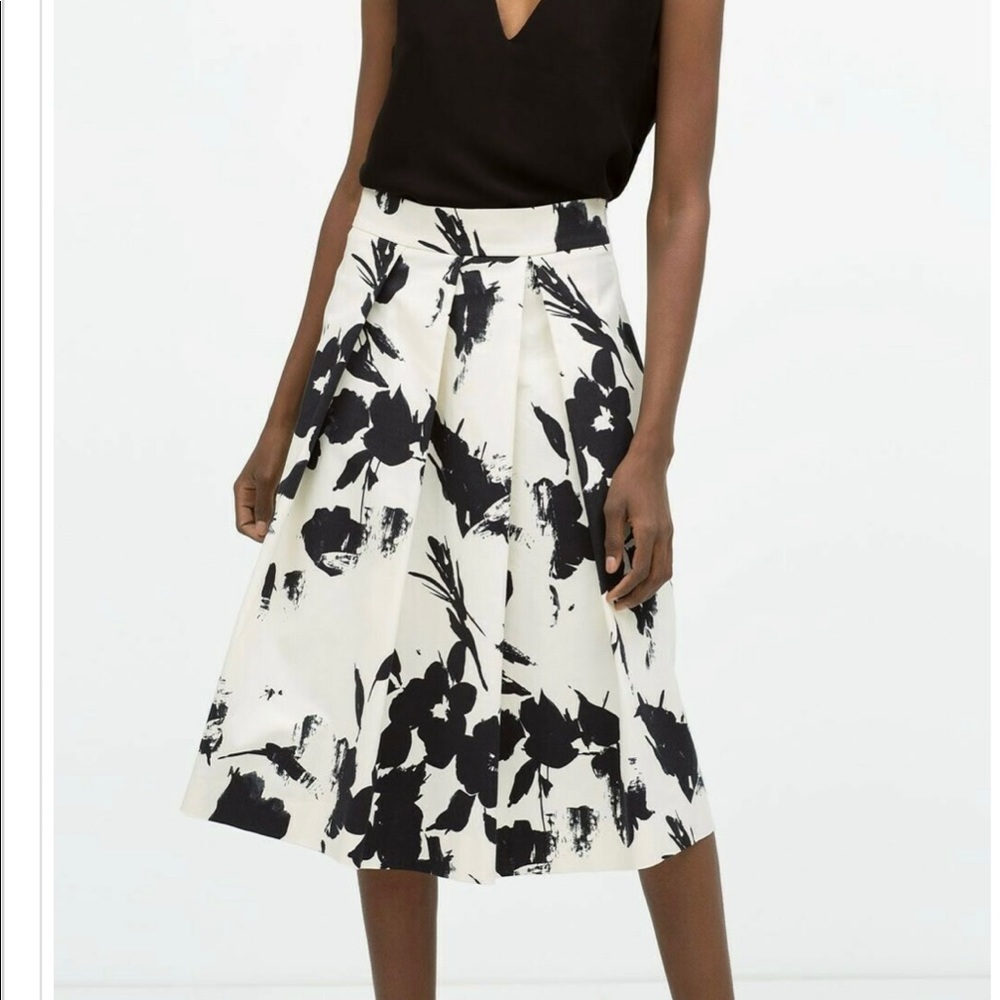 Zara midi skirt